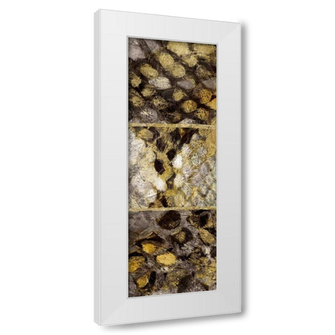 Snake Squares I White Modern Wood Framed Art Print by Selkirk, Edward
