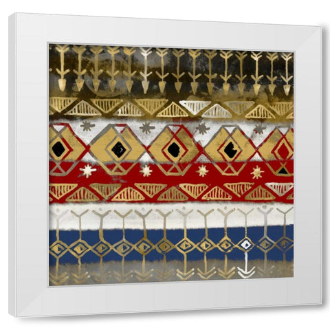 Mezzomatters I White Modern Wood Framed Art Print by Selkirk, Edward