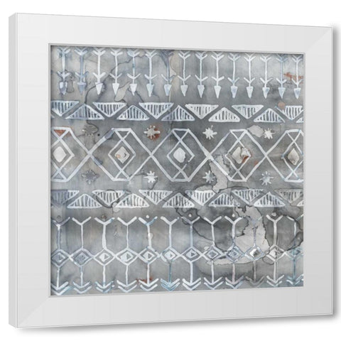 Mezzo Brown I White Modern Wood Framed Art Print by Selkirk, Edward