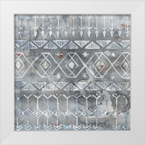 Mezzo Brown I White Modern Wood Framed Art Print by Selkirk, Edward