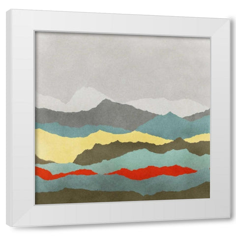 Vast Plains III White Modern Wood Framed Art Print by Selkirk, Edward