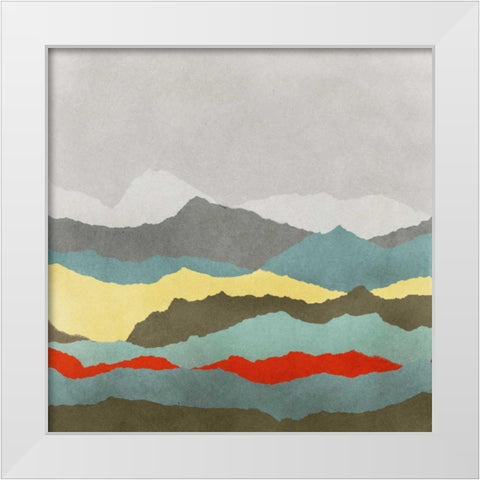 Vast Plains III White Modern Wood Framed Art Print by Selkirk, Edward