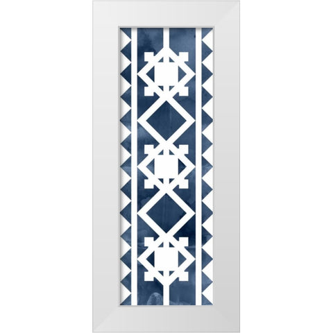 Geocities IV White Modern Wood Framed Art Print by Selkirk, Edward