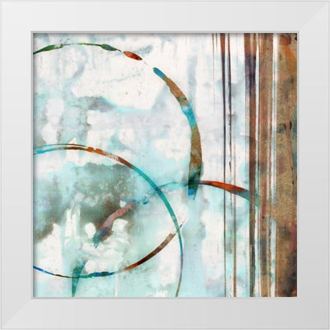 Seafoam I White Modern Wood Framed Art Print by Selkirk, Edward