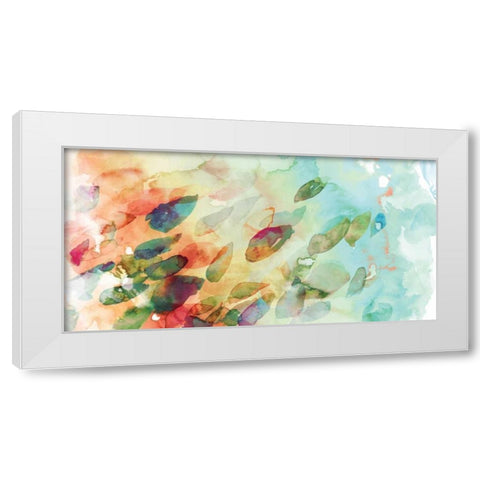 Petals White Modern Wood Framed Art Print by Selkirk, Edward