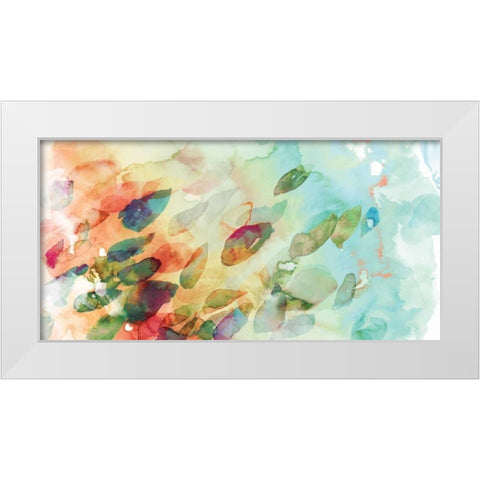 Petals White Modern Wood Framed Art Print by Selkirk, Edward