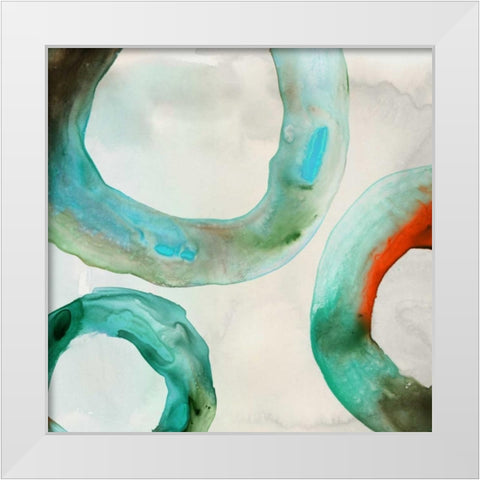 Quartz I White Modern Wood Framed Art Print by Selkirk, Edward