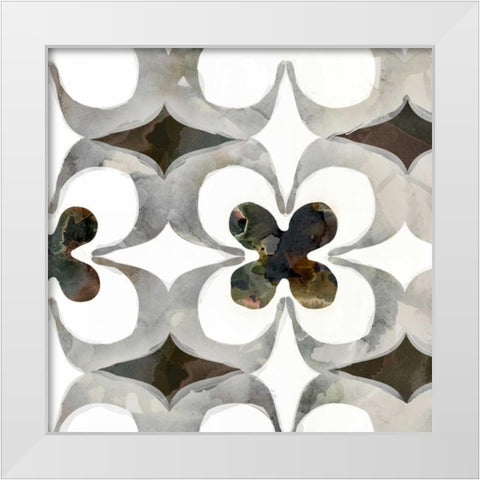 Grey Street II White Modern Wood Framed Art Print by Selkirk, Edward