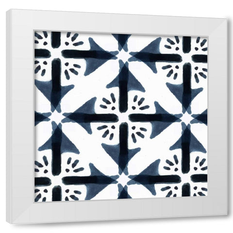 Toma II White Modern Wood Framed Art Print by Selkirk, Edward
