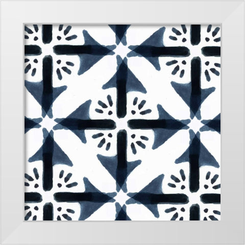 Toma II White Modern Wood Framed Art Print by Selkirk, Edward