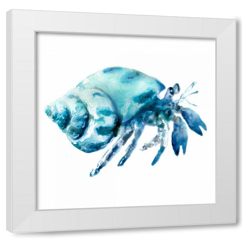 Hermit White Modern Wood Framed Art Print by Selkirk, Edward