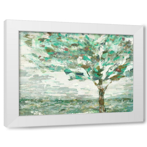 Prospect White Modern Wood Framed Art Print by Selkirk, Edward