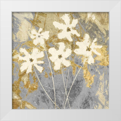 Golden I White Modern Wood Framed Art Print by Selkirk, Edward