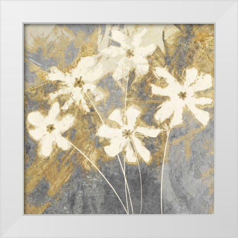 Golden II White Modern Wood Framed Art Print by Selkirk, Edward