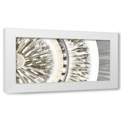 Neutral Motif III White Modern Wood Framed Art Print by Selkirk, Edward
