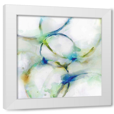Coils II White Modern Wood Framed Art Print by Selkirk, Edward