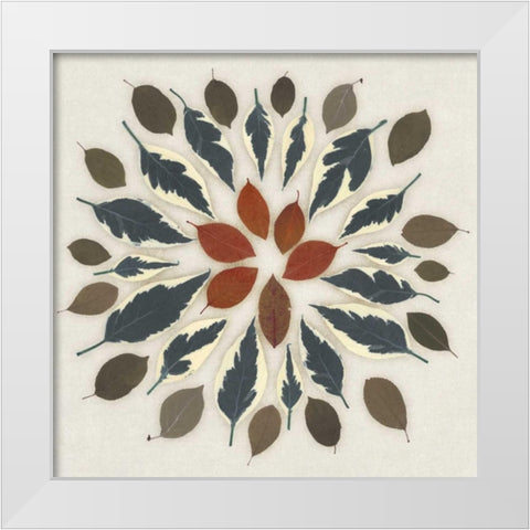 Wreath I White Modern Wood Framed Art Print by Selkirk, Edward
