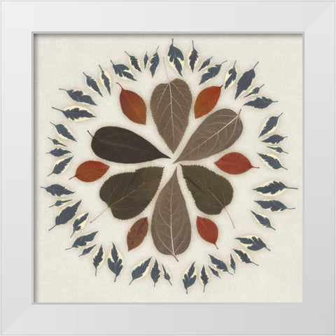 Wreath II White Modern Wood Framed Art Print by Selkirk, Edward
