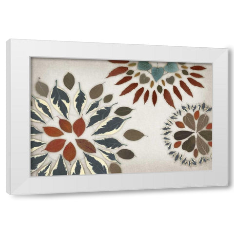 Garland II White Modern Wood Framed Art Print by Selkirk, Edward