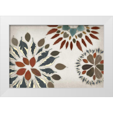Garland II White Modern Wood Framed Art Print by Selkirk, Edward