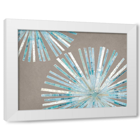 Disk I White Modern Wood Framed Art Print by Selkirk, Edward
