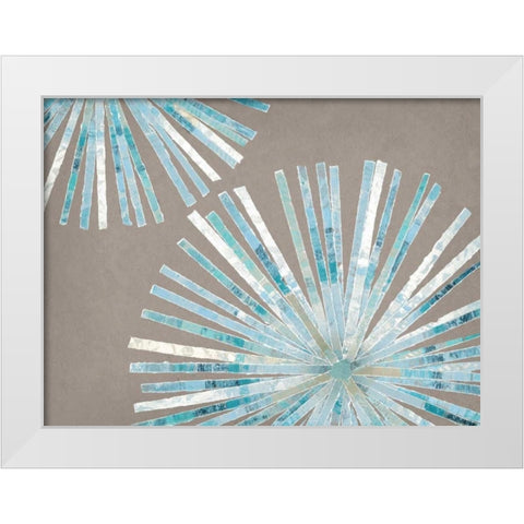 Disk I White Modern Wood Framed Art Print by Selkirk, Edward