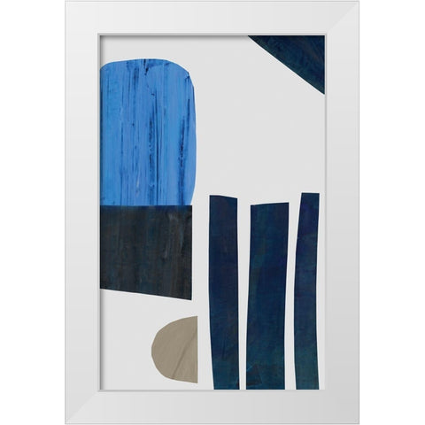 Cobble II White Modern Wood Framed Art Print by Selkirk, Edward