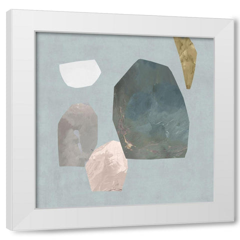 Assembly I White Modern Wood Framed Art Print by Selkirk, Edward