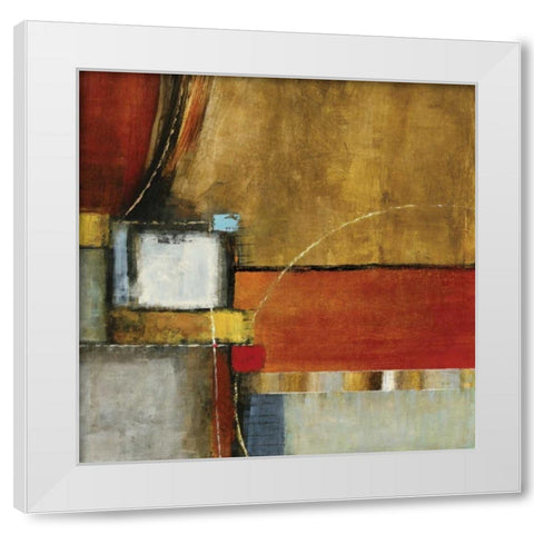 Emergence II White Modern Wood Framed Art Print by Skeritt, Karen