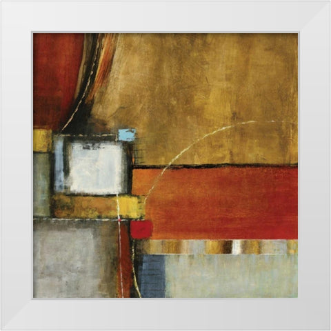 Emergence II White Modern Wood Framed Art Print by Skeritt, Karen