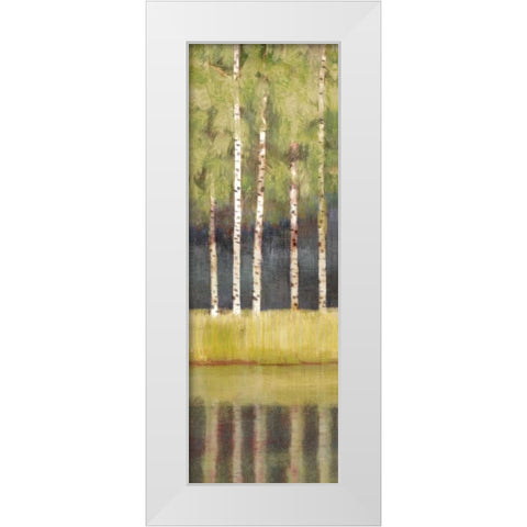 Luscious Morning I White Modern Wood Framed Art Print by Selkirk, Edward