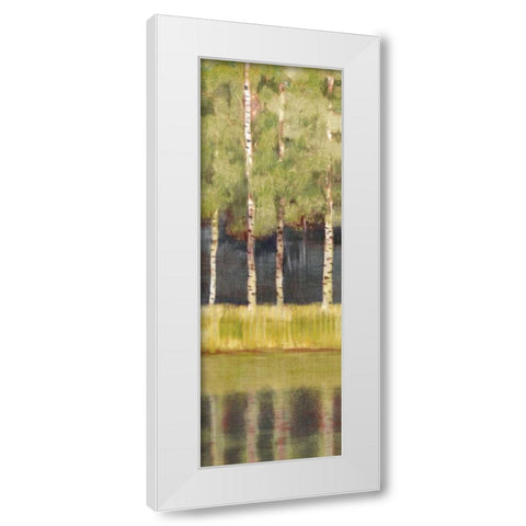 Luscious Morning II White Modern Wood Framed Art Print by Selkirk, Edward