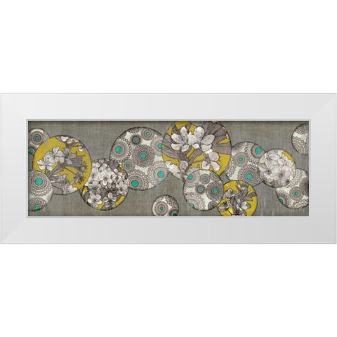 Blossom Bubbles II White Modern Wood Framed Art Print by Selkirk, Edward