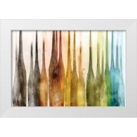 In Milan  White Modern Wood Framed Art Print by Selkirk, Edward