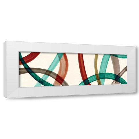 Capricious II - Mini White Modern Wood Framed Art Print by Selkirk, Edward