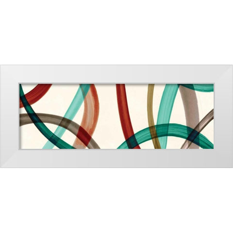 Capricious II - Mini White Modern Wood Framed Art Print by Selkirk, Edward