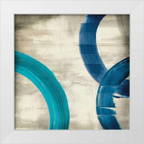 Halcyon I -Mini White Modern Wood Framed Art Print by Selkirk, Edward
