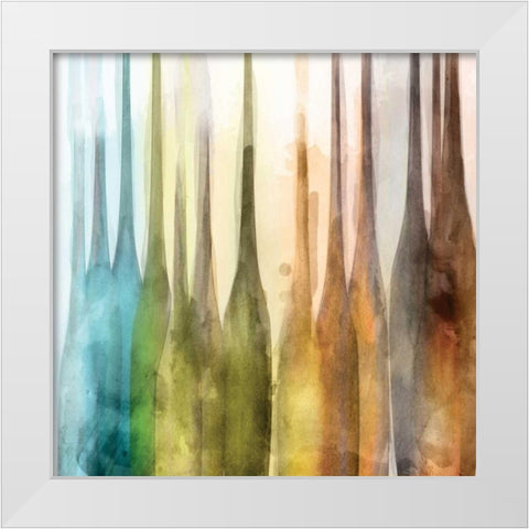 Milano II - Mini White Modern Wood Framed Art Print by Selkirk, Edward