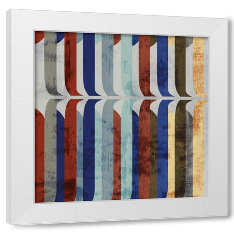 Effervescence I White Modern Wood Framed Art Print by Selkirk, Edward