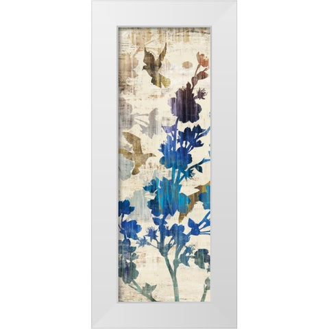 Wallflower Fantasy I White Modern Wood Framed Art Print by Selkirk, Edward
