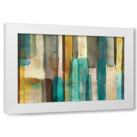 Everet II White Modern Wood Framed Art Print by Selkirk, Edward