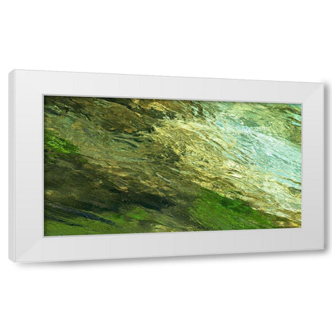 Fontaine Abstract I White Modern Wood Framed Art Print by Crainford, Steven