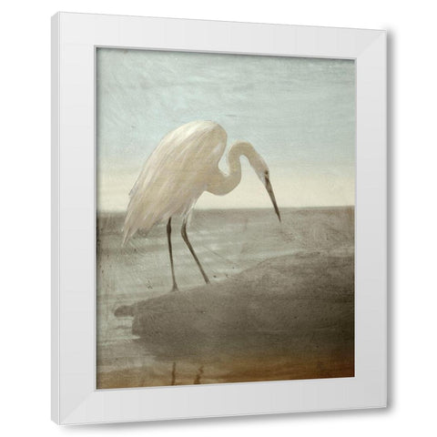 Victoria III White Modern Wood Framed Art Print by Theodosiou, Matina