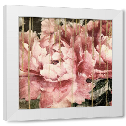 Adore III White Modern Wood Framed Art Print by Theodosiu, Matina