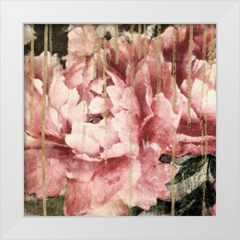 Adore III White Modern Wood Framed Art Print by Theodosiu, Matina