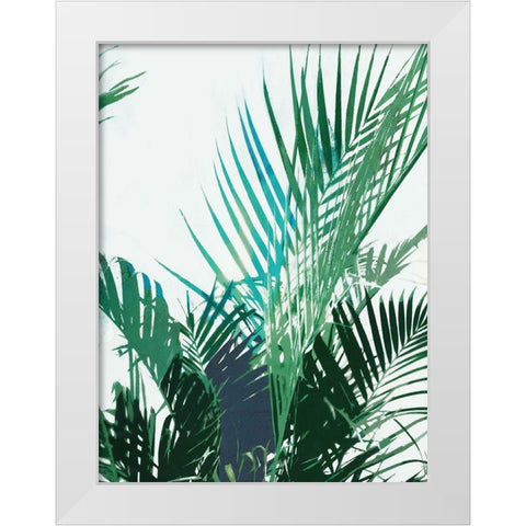 Sultry Day II White Modern Wood Framed Art Print by Theodosiou, Matina