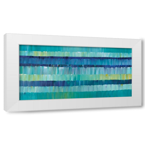Port Credit White Modern Wood Framed Art Print by Gress, Thomas