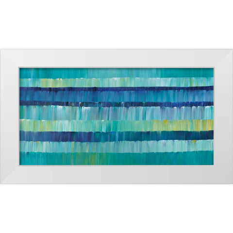 Port Credit White Modern Wood Framed Art Print by Gress, Thomas