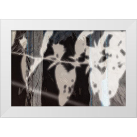 Trailing Vines I White Modern Wood Framed Art Print by Trimmel, Petra
