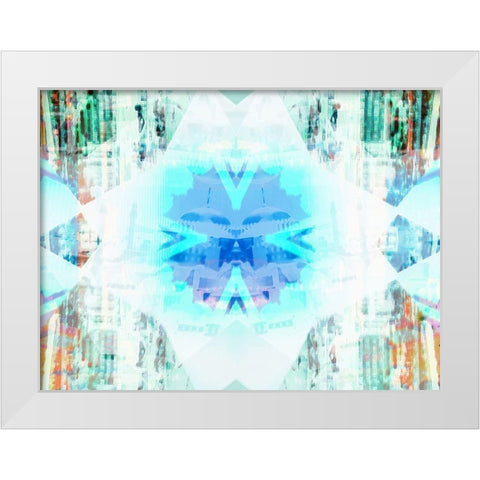 Divine  White Modern Wood Framed Art Print by Trimmel, Petra